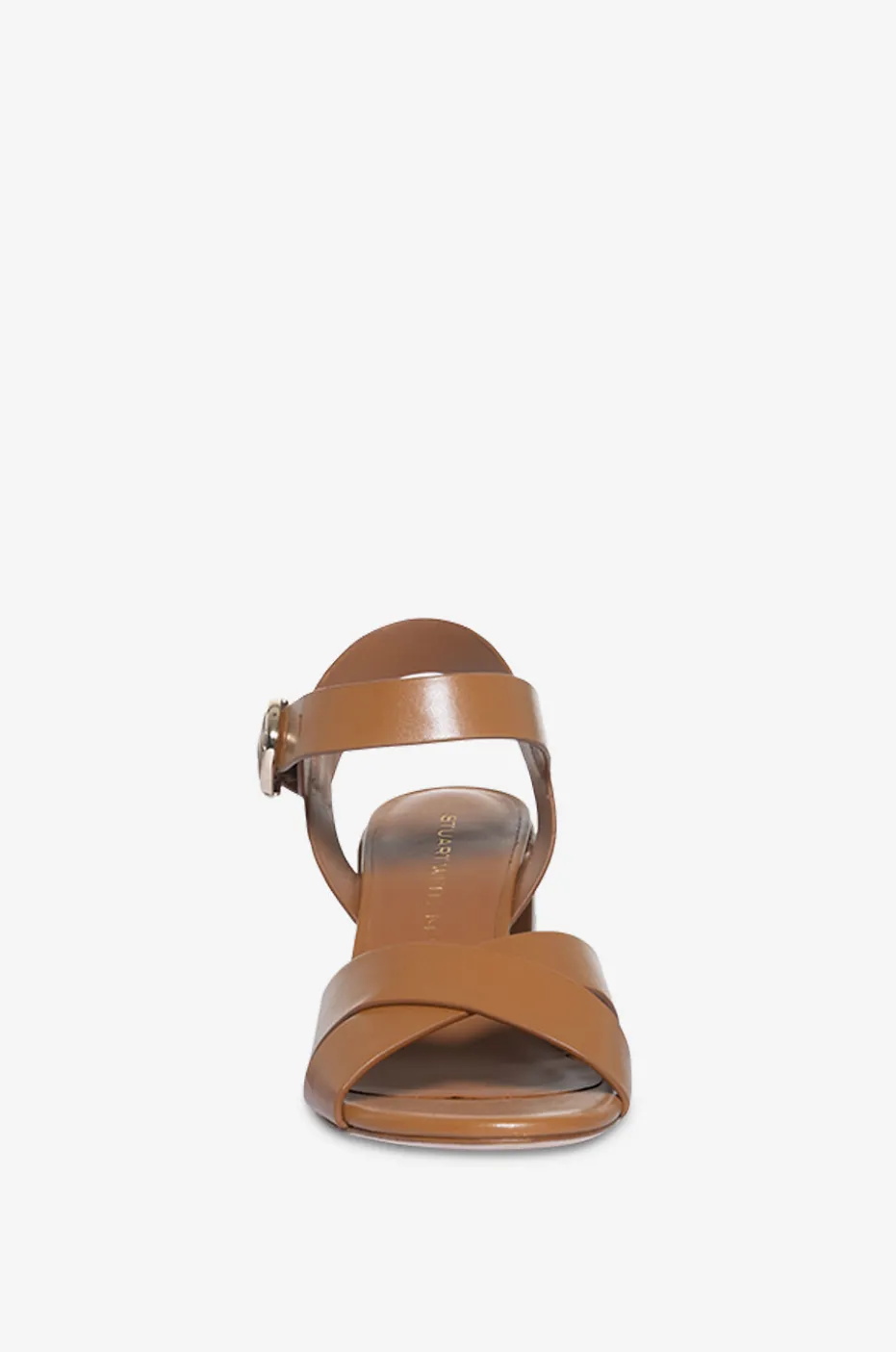 Glattledersandalen mit Blockabsatz Benni 75