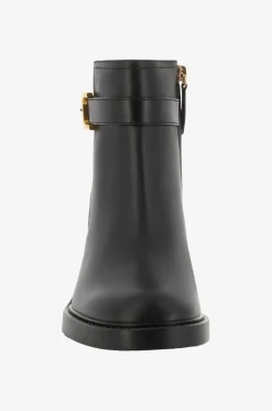 Glattleder-Stiefeletten mit Blockabsatz Marcie 45