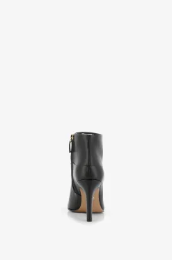 Glattleder-Stiefeletten mit Absatz Eve 90
