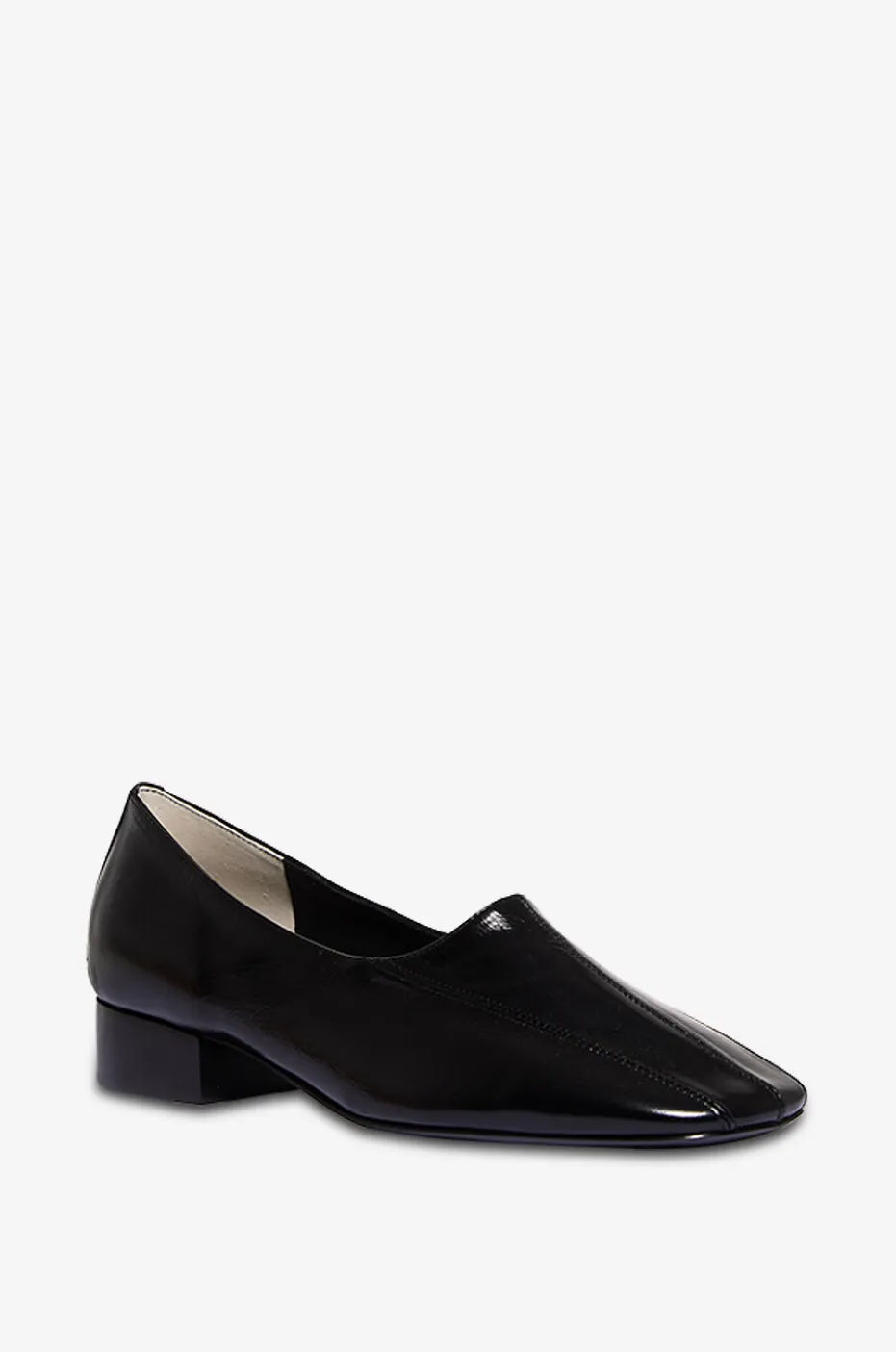 Glänzende Glattledermokassins Club Slipper 30