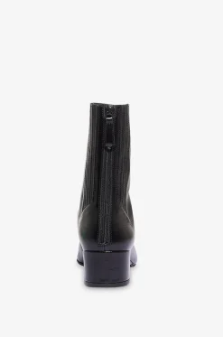 Glänzende Nappaleder-Stiefeletten in Crinkle-Optik Saint Honoré 35