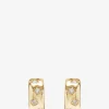 Gold- und Diamantcreolen Diamond Confetti