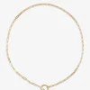 Goldene Halskette Love Link