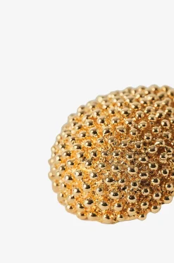 Goldene Ohrringe Drop