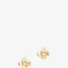Goldene Ohrstecker mit Perlen Daye