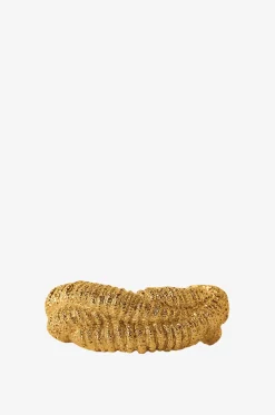 Goldene texturierte Manschette Nomad
