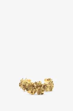 Goldener Armreif Fleur de Pavot