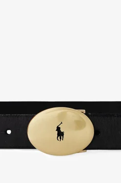Gürtel aus genarbtem Leder Polo ID - 30 mm