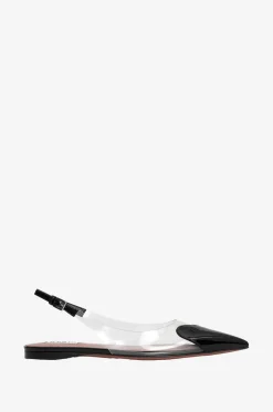 Halb-transparente Slingback-Ballerinas Le Coeur