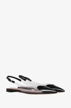 Halb-transparente Slingback-Ballerinas Le Coeur