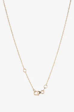 Halskette aus Gelbgold und Diamanten Soleil Mini