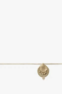 Halskette aus Gelbgold und Diamanten Gaby N°2