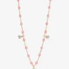 Halskette aus Roségold und Diamanten Gigi Suprême 3 Diamants