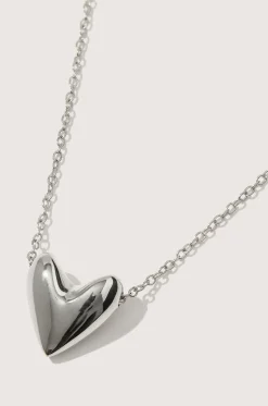Halskette aus Silber Roscida Heart