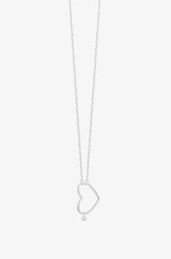Halskette aus Weissgold und Diamant Angie