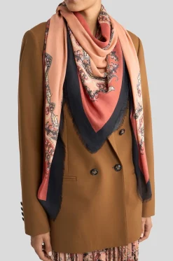 Halstuch aus Kaschmir und Modal Paisley Arabesques Aida