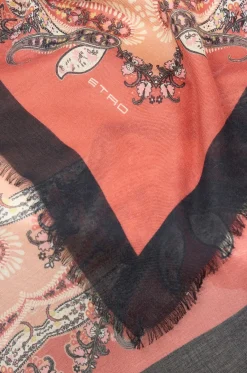 Halstuch aus Kaschmir und Modal Paisley Arabesques Aida