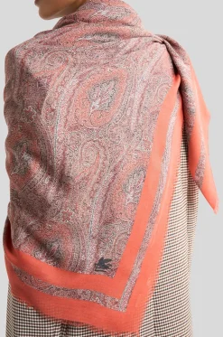 Halstuch aus Modal und Kaschmir Paisley Aida