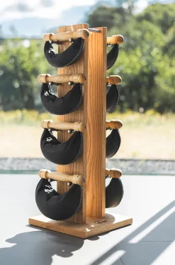 Hantelständer aus Eiche Swing Tower