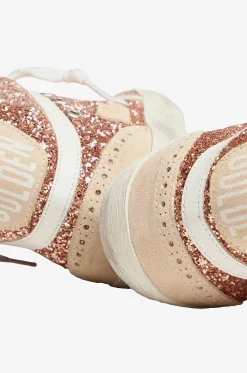 Hohe Glitter-Sneakers Mid-Star
