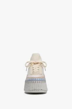 Hohe Keil-Sockensneakers Nama