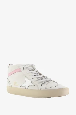 Hohe Sneakers mit silbernem Stern Mid-Star