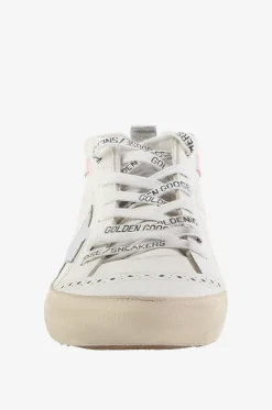 Hohe Sneakers mit silbernem Stern Mid-Star