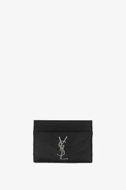 Kartenetui aus Grain de Poudre-Leder Monogram