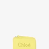 Kartenetui aus Kalbsleder mit Reissverschluss Chloé Sense
