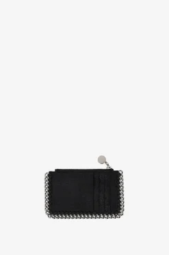 Kartenetui mit Reissverschlusstasche Falabella Shaggy Deer