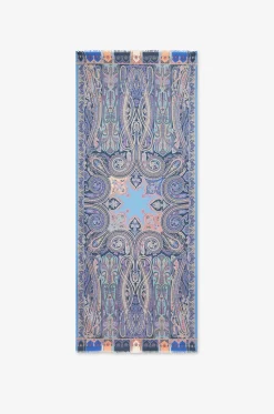 Kaschmir- und Seidenschal mit Paisleyprint