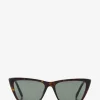 Katzenaugen-Sonnenbrille in Schildpattoptik SL 737 Mica Thin