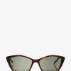 Katzenaugen-Sonnenbrille SL 775-003 Havanna