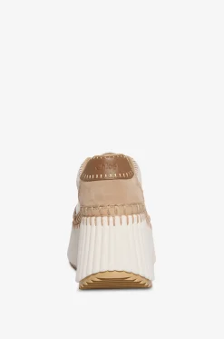 Keilsneakers aus Leder Nama
