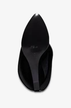 Keilstiefel aus Glattleder Shark Lock 90