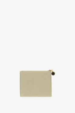 Kleine Brieftasche aus Kunstwildleder Falabella Shaggy Deer