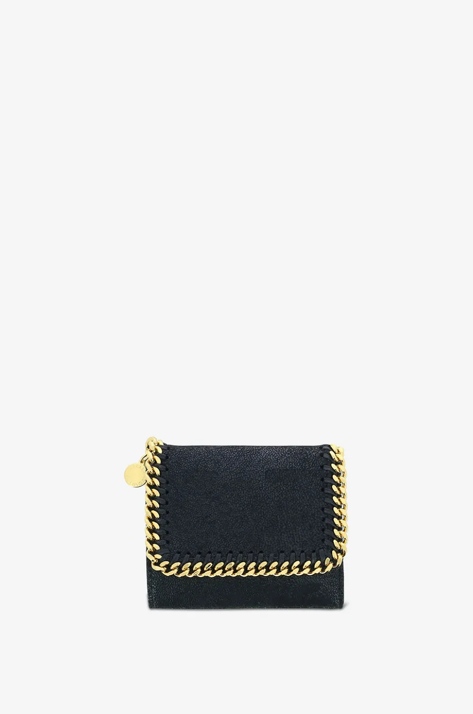 Kleine Brieftasche aus Kunstwildleder Falabella Shaggy Deer