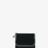 Kompakte Brieftasche aus Kunstwildleder Falabella Shaggy Deer