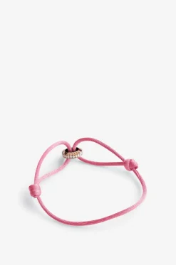 Kordelarmband mit Roségold und Diamanten Eternity Summer SM