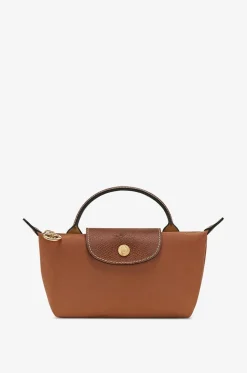 Kosmetiktasche aus Canvas mit Henkel Le Pliage Original