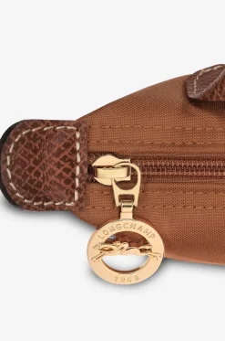 Kosmetiktasche aus Canvas mit Henkel Le Pliage Original