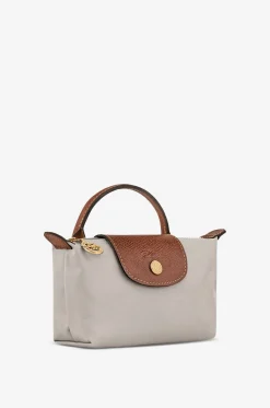 Kosmetiktasche aus Canvas mit Henkel Le Pliage Original