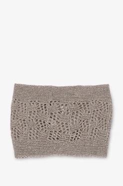 Lurex-Lochstrick-Stirnband Manila