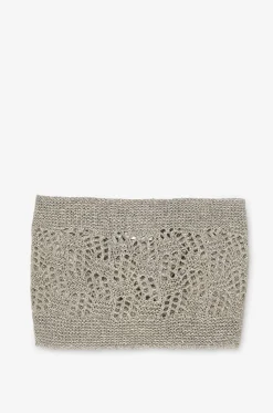 Lurex-Lochstrick-Stirnband Manila