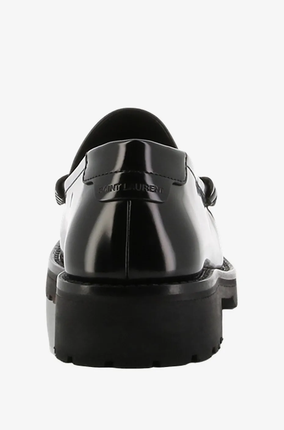 Mokassins aus glasiertem Leder mit dicker Sohle Le Loafer 15