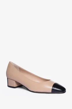 Nappaleder-Pumps mit Blockabsatz Roy 35
