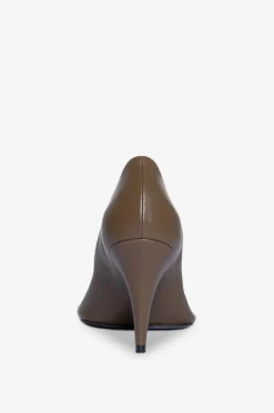Nappaleder-Pumps mit quadratischer Kappe Soft Pump 90