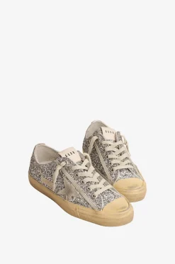 Niedrige Glittersneakers V-Star