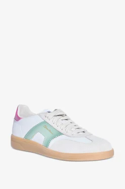Niedrige Lederschnürsneakers DBS Oly