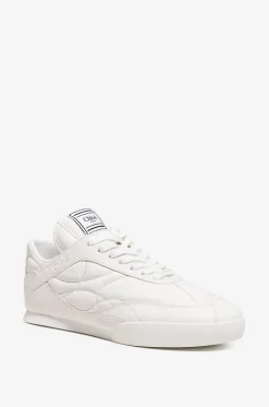 Niedrige Netz- und Ledersneakers Chloé Kick